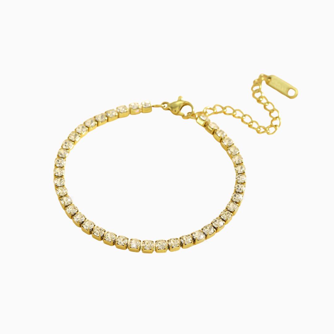 Amelia Tennis Titanium Bracelet