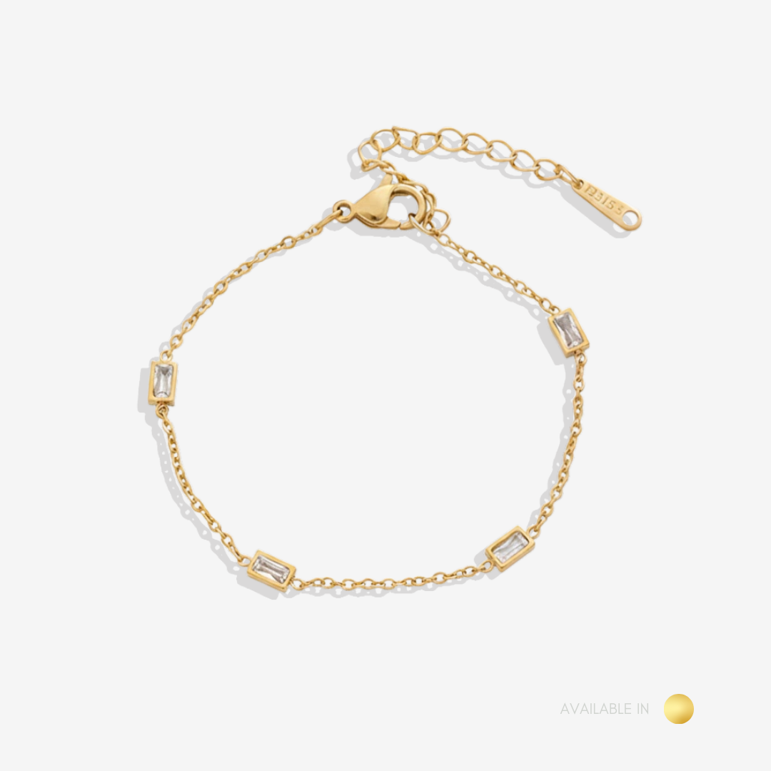 Elara Gold Titanium Bracelet