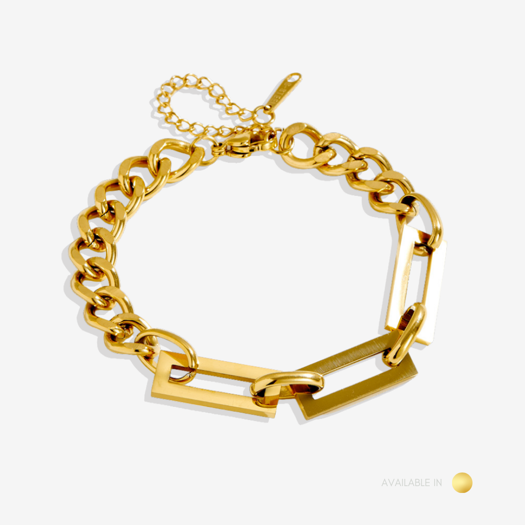 Valen Chain Gold Titanium Bracelet
