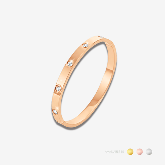 Elissa Bangle Rose Gold Titanium