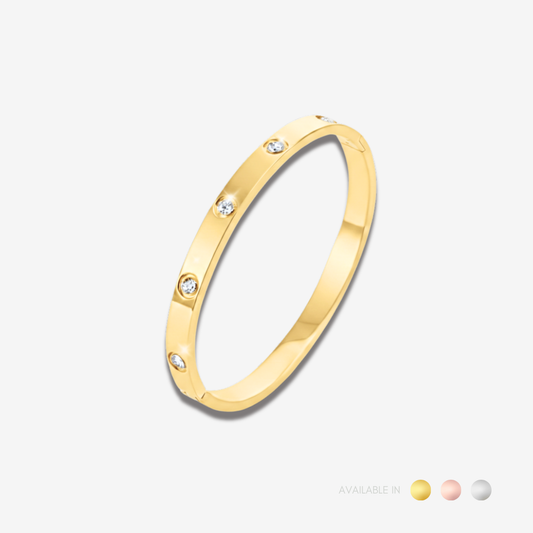 Elissa Bangle Gold Titanium