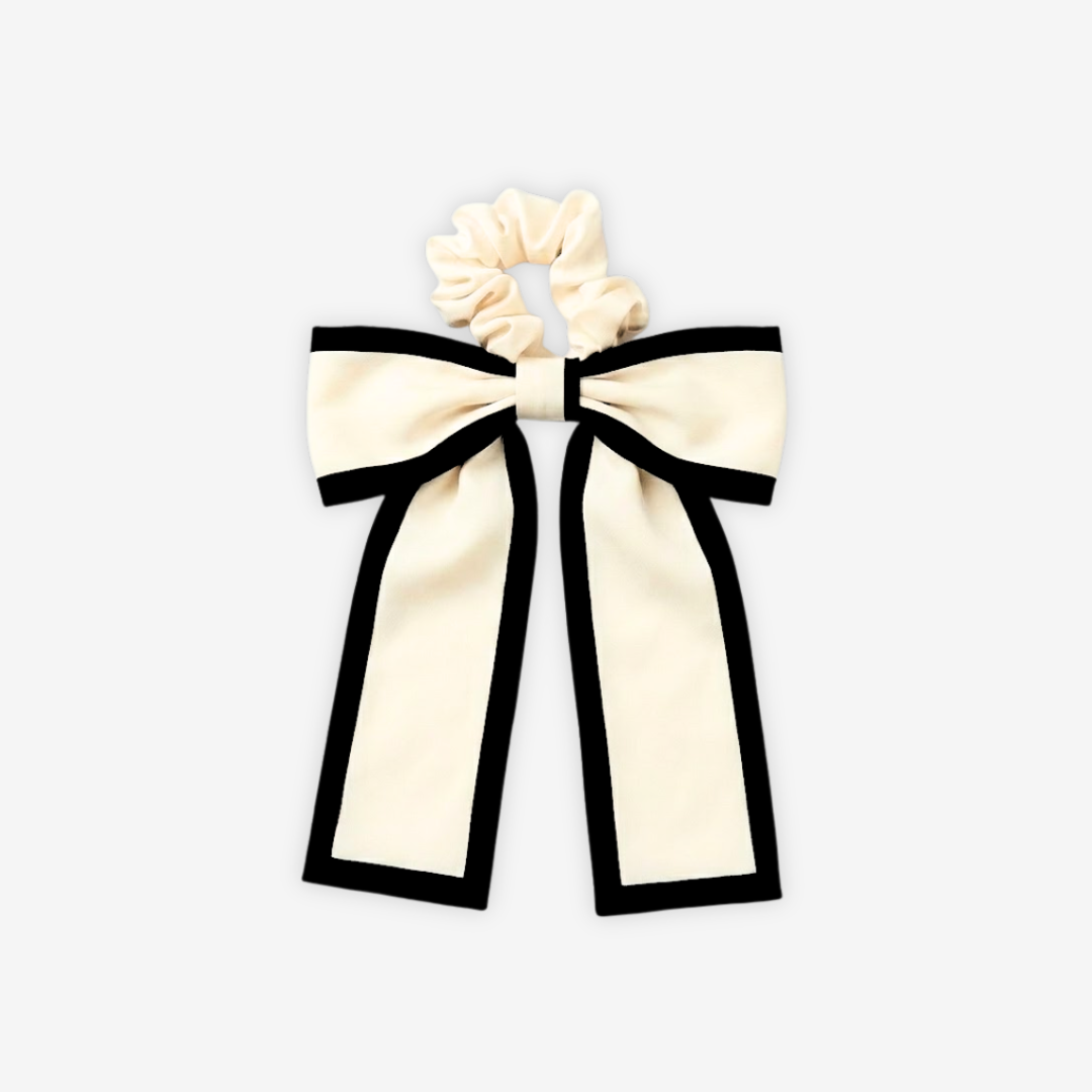 Eloise Bow Ribbon Long Scrunchie