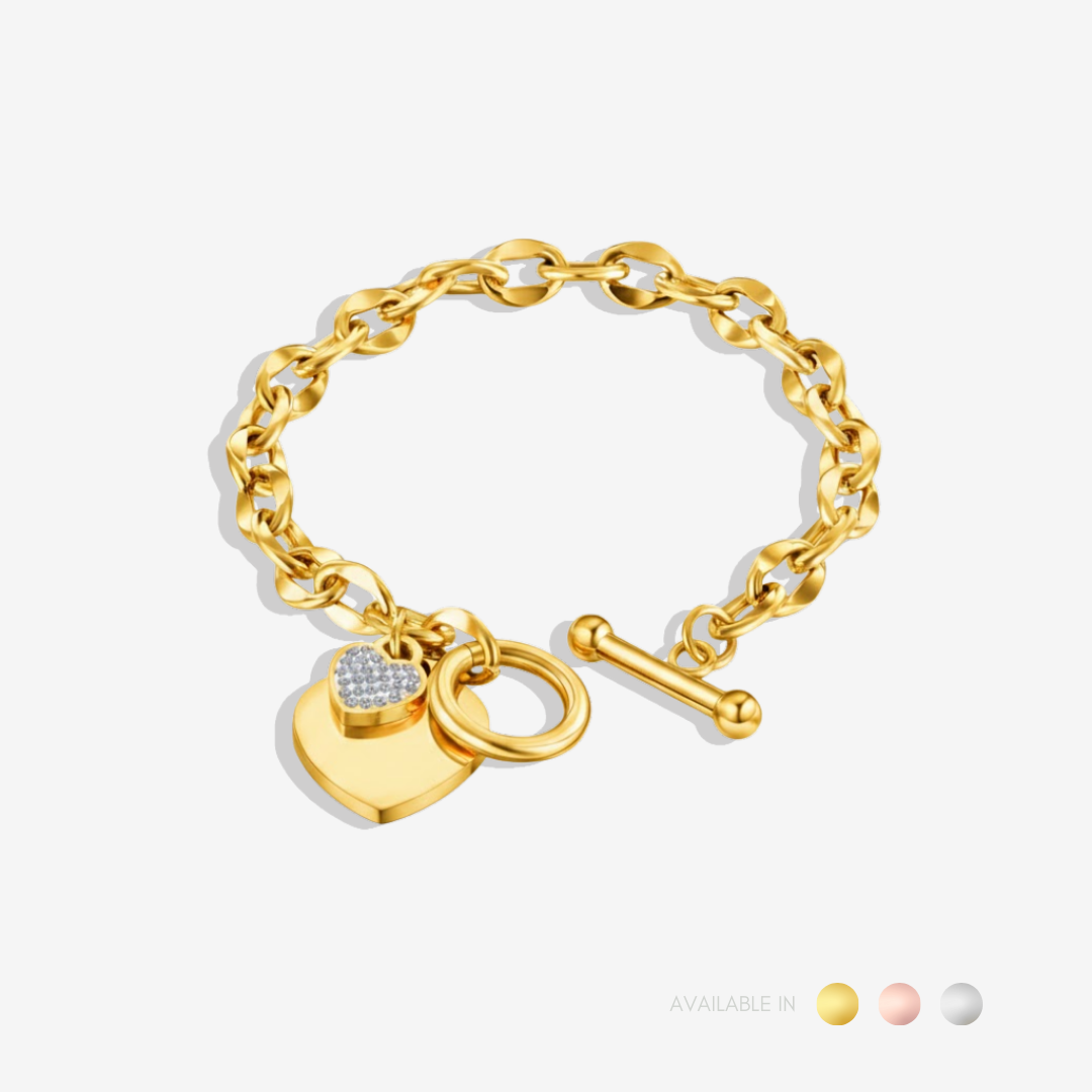 Eternal Love Titanium Bracelet