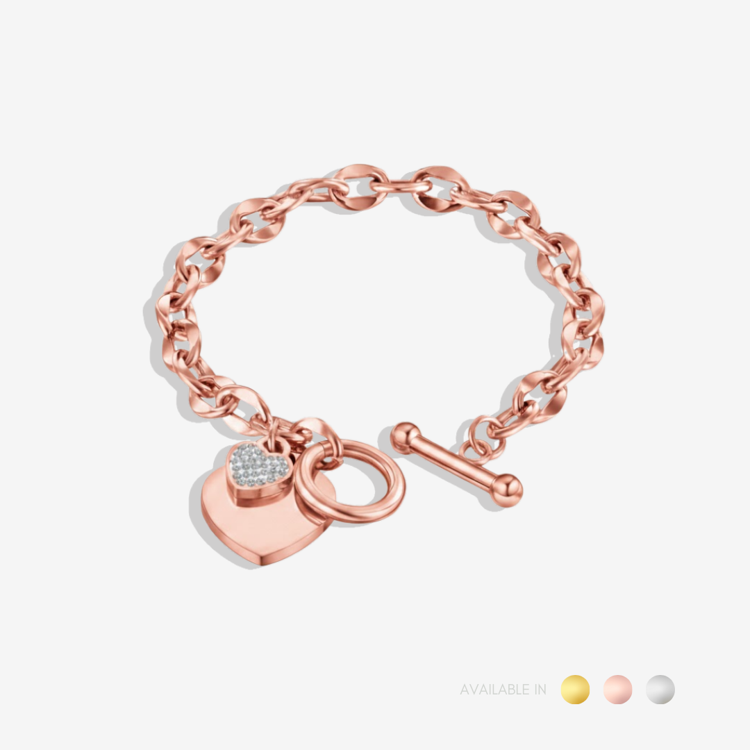 Eternal Love Titanium Bracelet