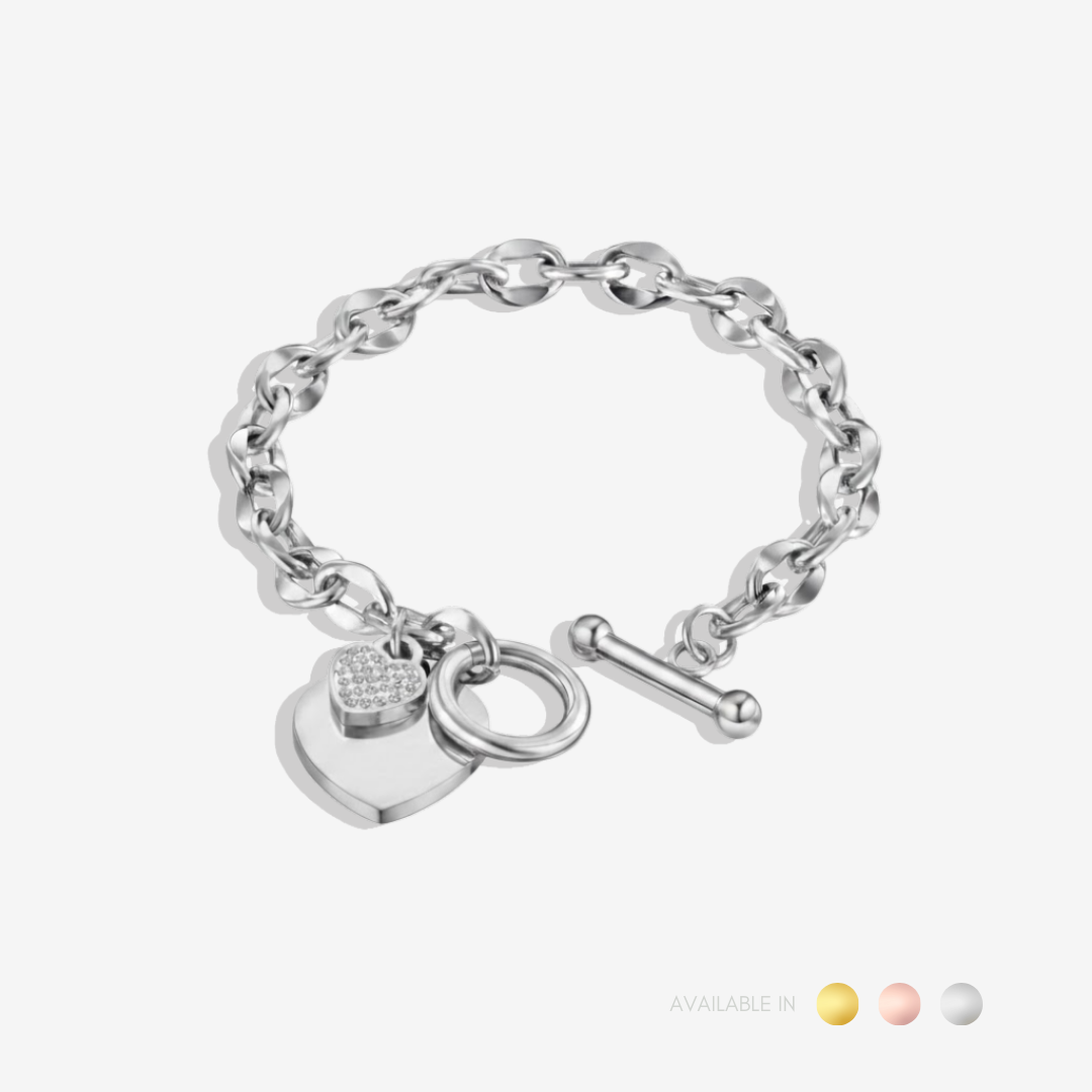 Eternal Love Titanium Bracelet
