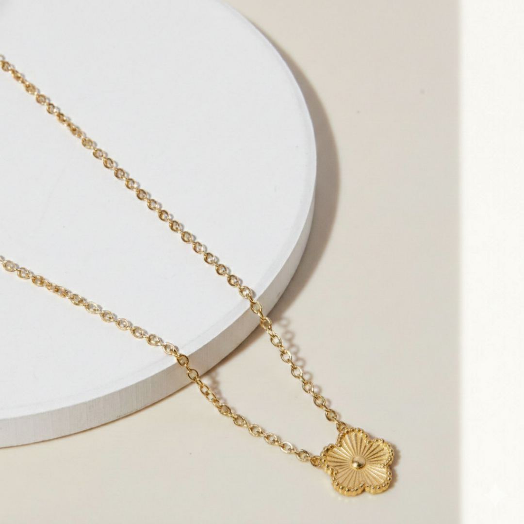 Ever Bloom Titanium Necklace