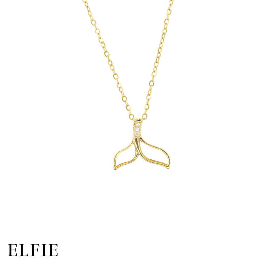 Fish Tail Titanium Necklace