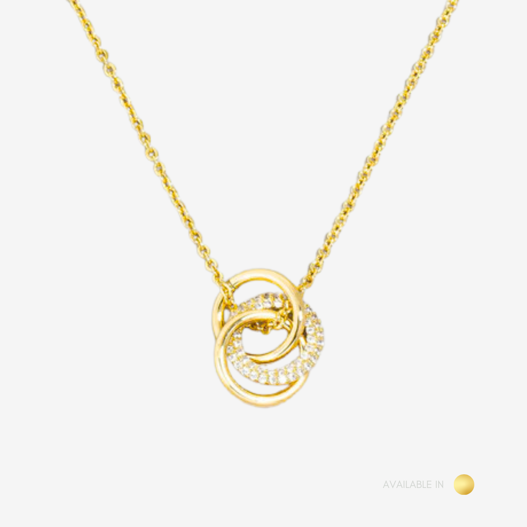 Trielle Gold Titanium Necklace