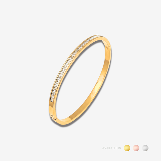 Gleira Mist Gold Bangle