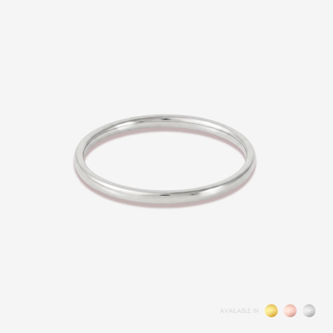 Glossa Gold Titanium Ring