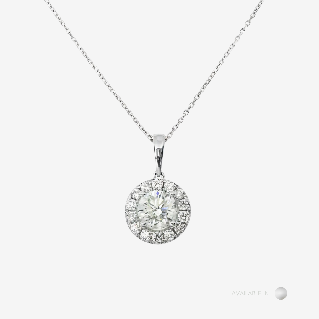 Leonara Silver Titanium Necklace