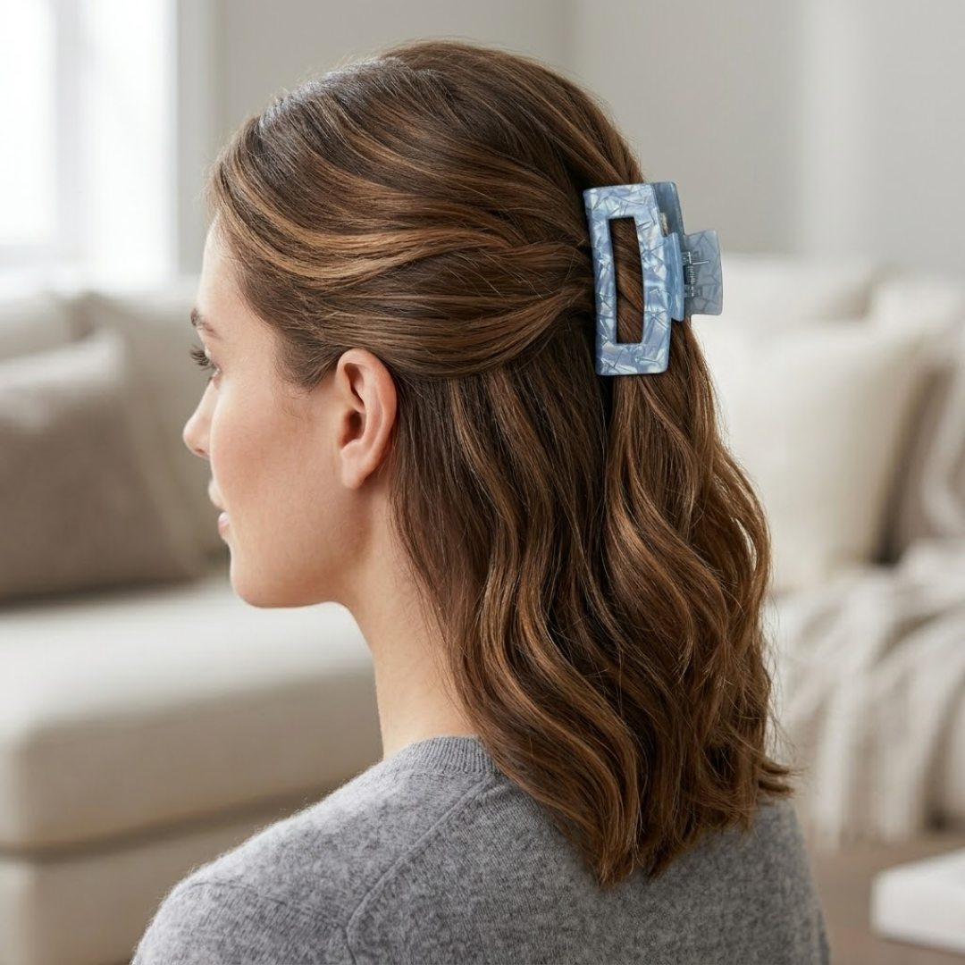 Iridelle Aurora Blue Hair Claw Accessories
