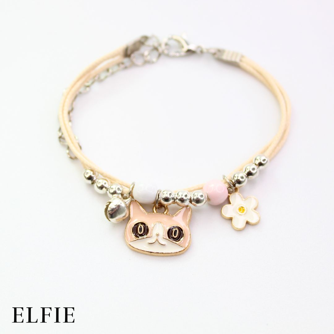 Kitty Face Ceramic Bracelet