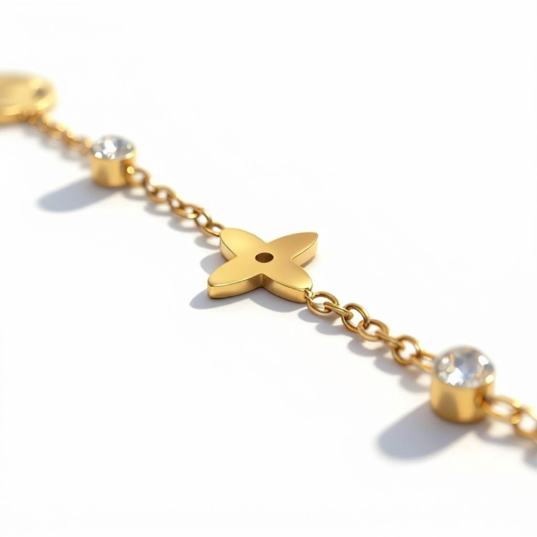Laveona Gold Titanium Bracelet