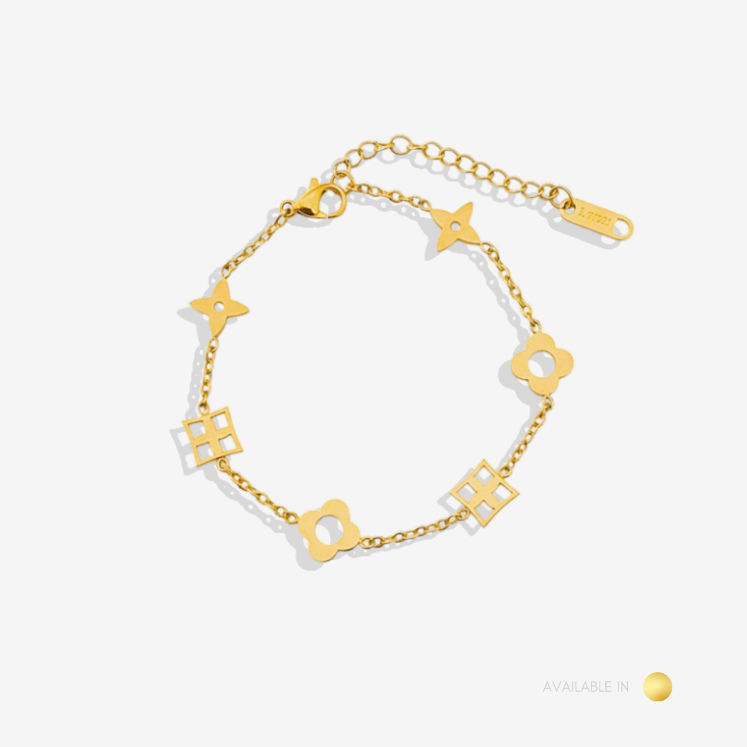 Lielle Luxe Gold Titanium Bracelet
