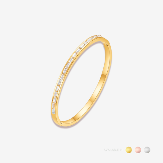 Lumiere Gold Titanium Bangle