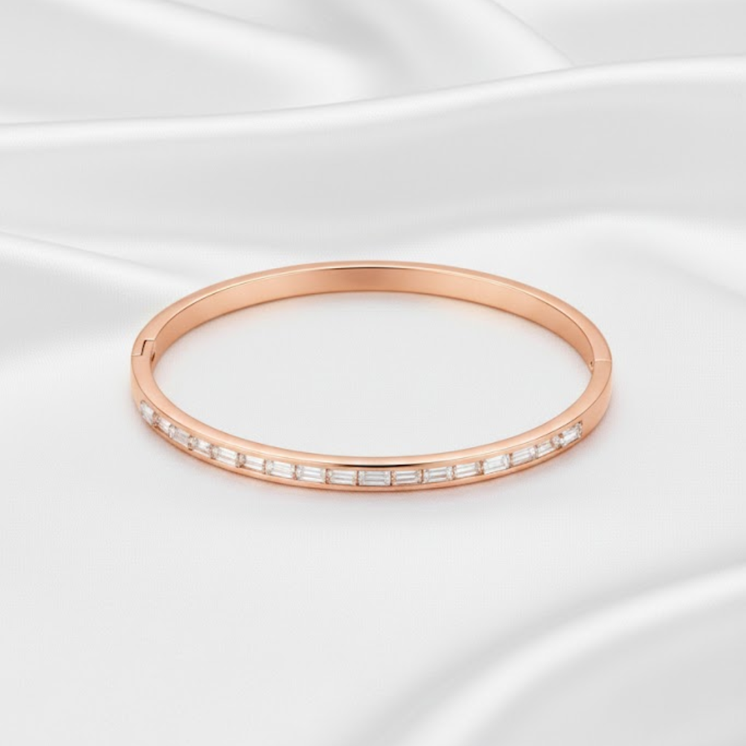 Lumiere Gold Titanium Bangle
