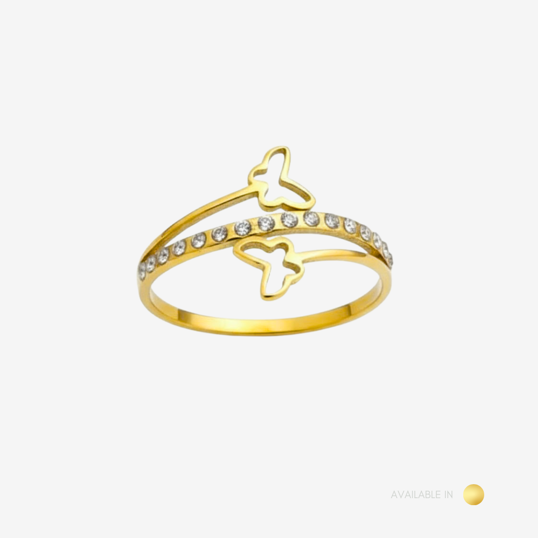 Lunelle Gold Titanium Ring