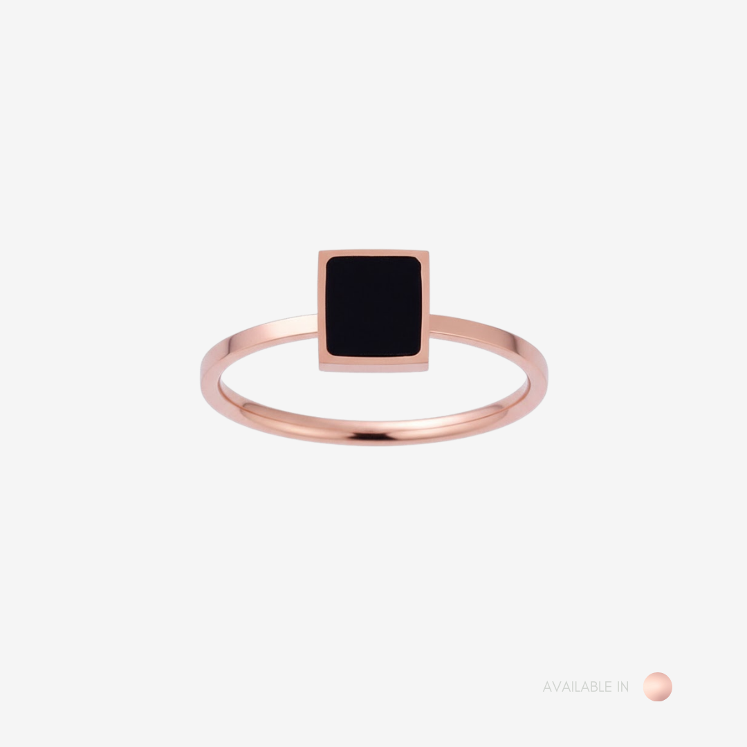 Lunera Rose Gold Titanium Ring