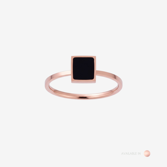 Lunera Rose Gold Titanium Ring