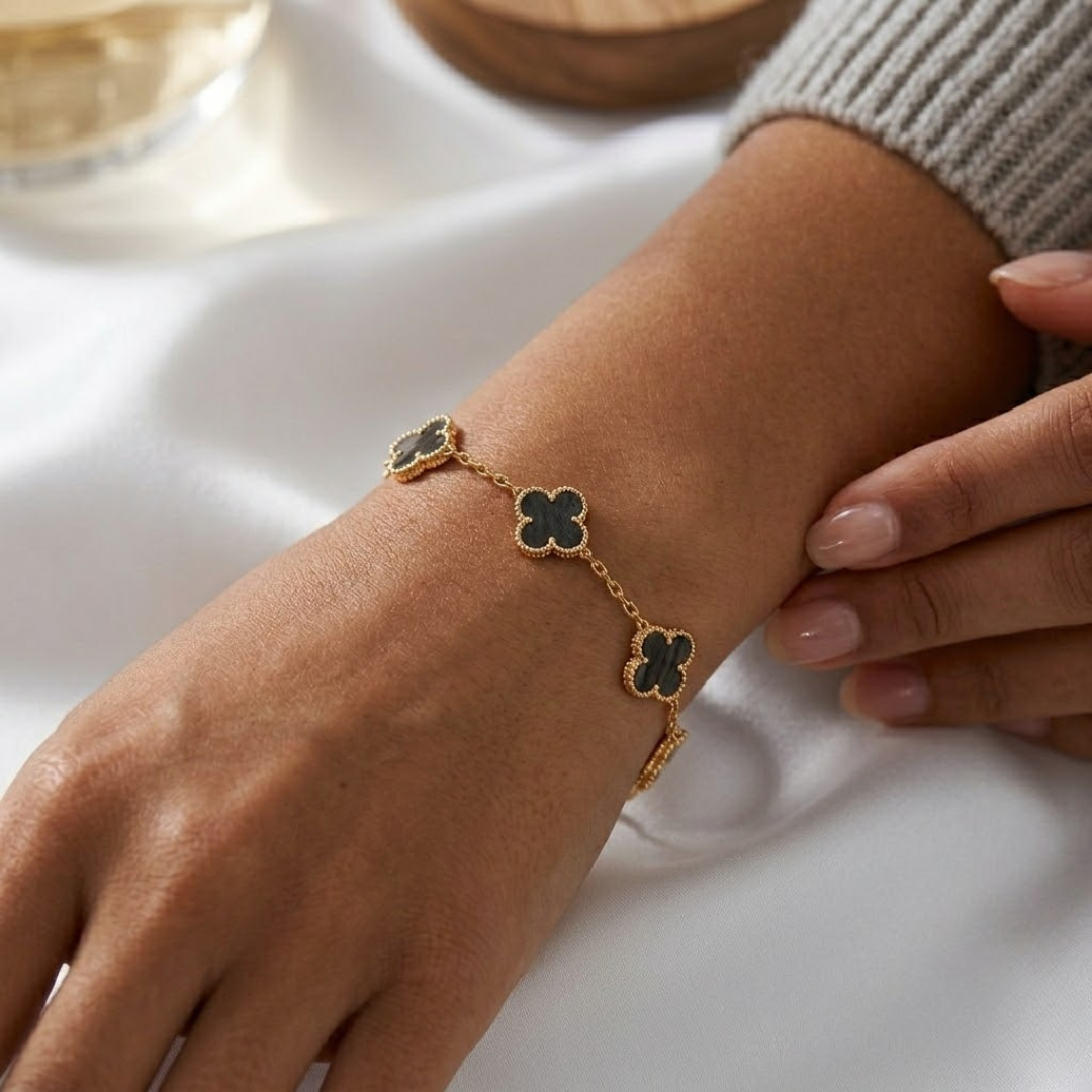 Maison Noir Charm Titanium Bracelet