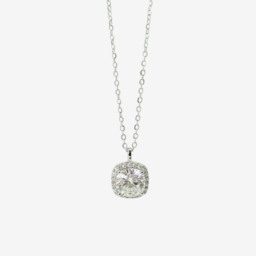 Seraya Silver Titanium Necklace