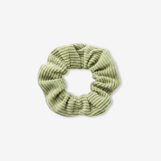 Knitted Matcha Rib Scrunchie Hair Accessories