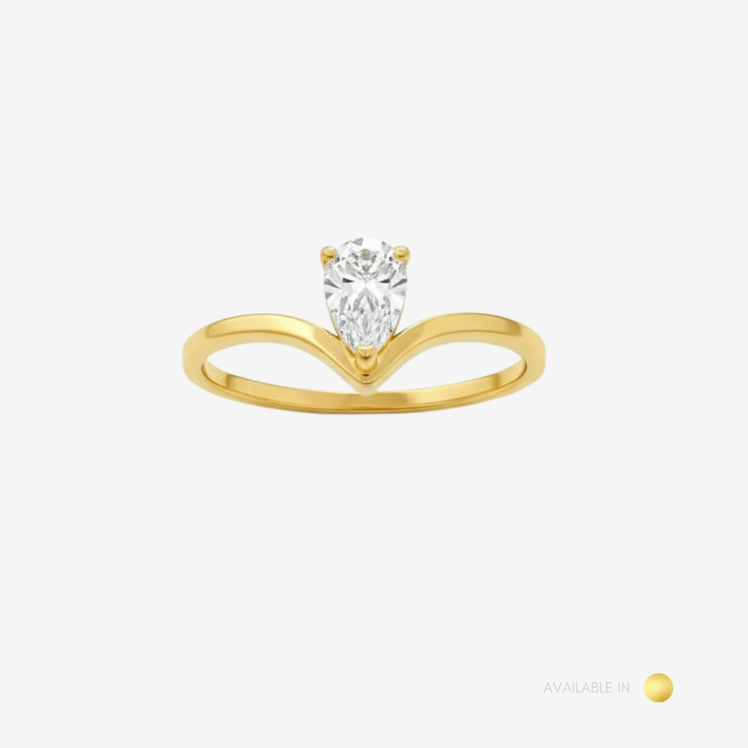 Meridian Gold Titanium Ring