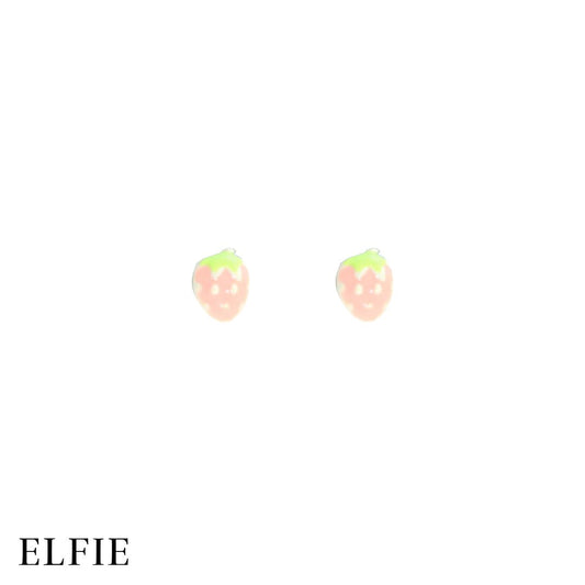 Mini Strawberry Stud Non-Titanium Earring