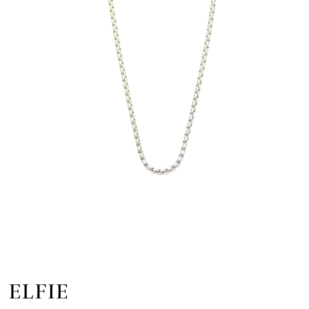 Round Bead Chain Titanium  Necklace