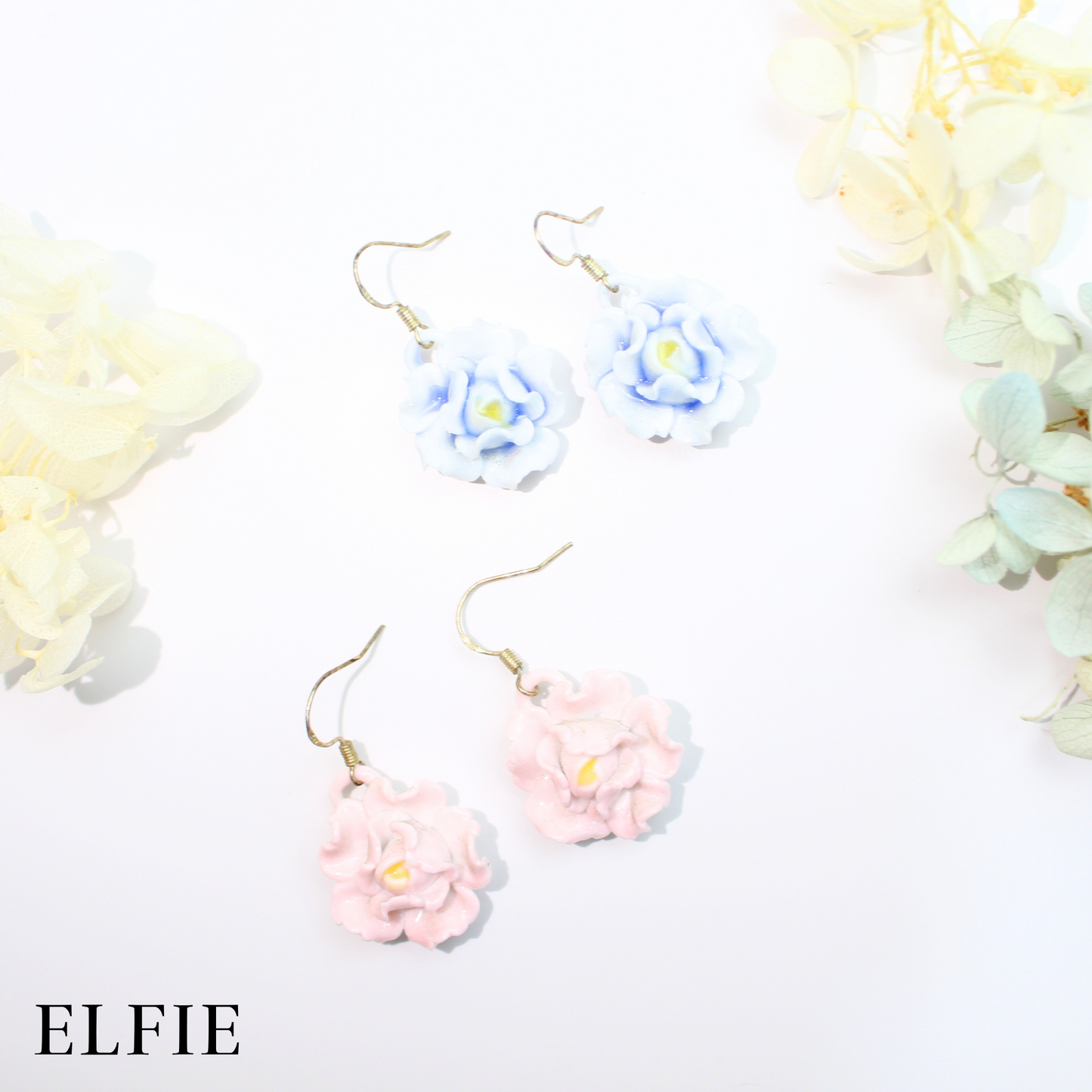 Rose Flower Earring