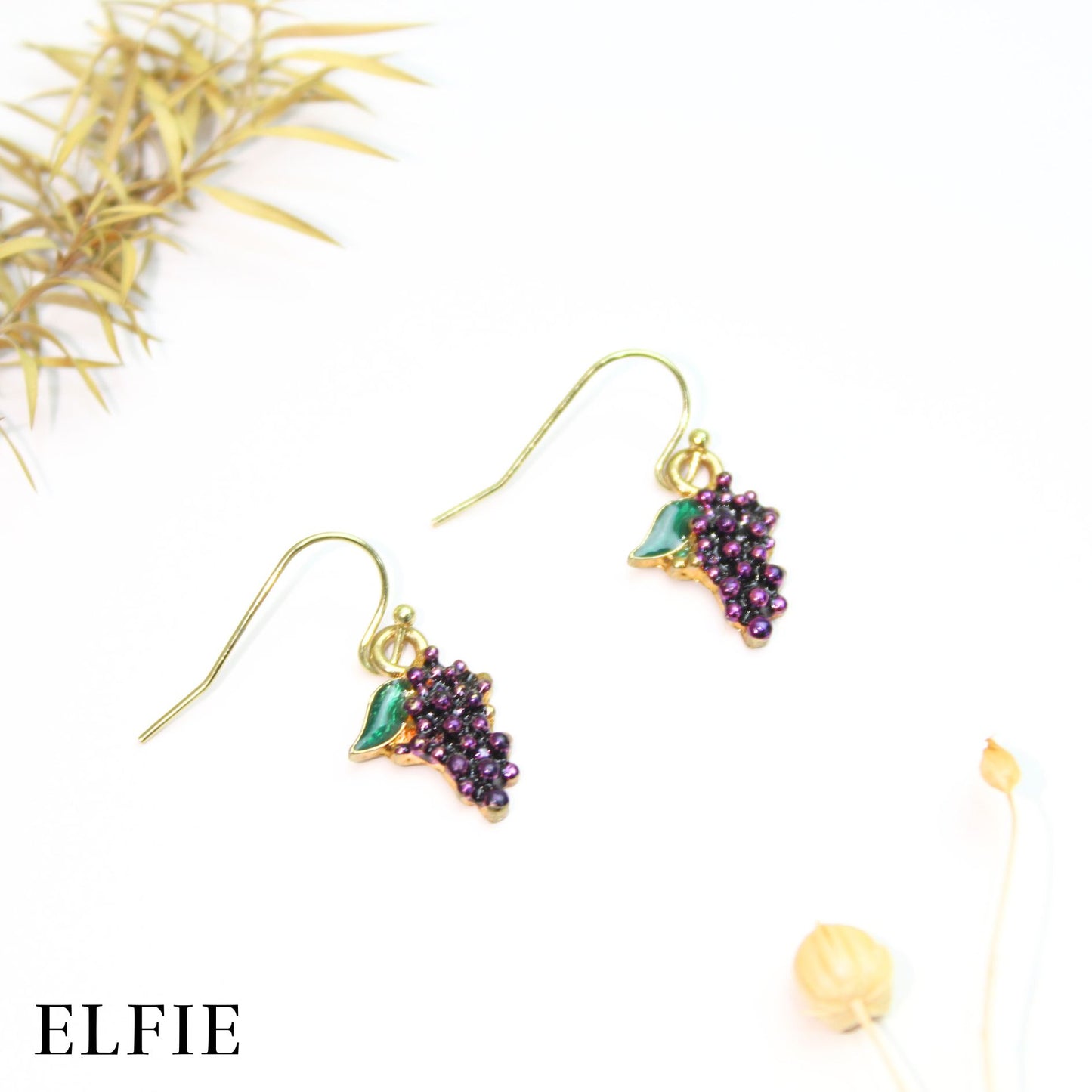 Cali Grape Earring