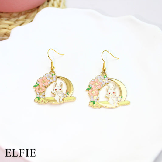 Blossom Rabbit Earring