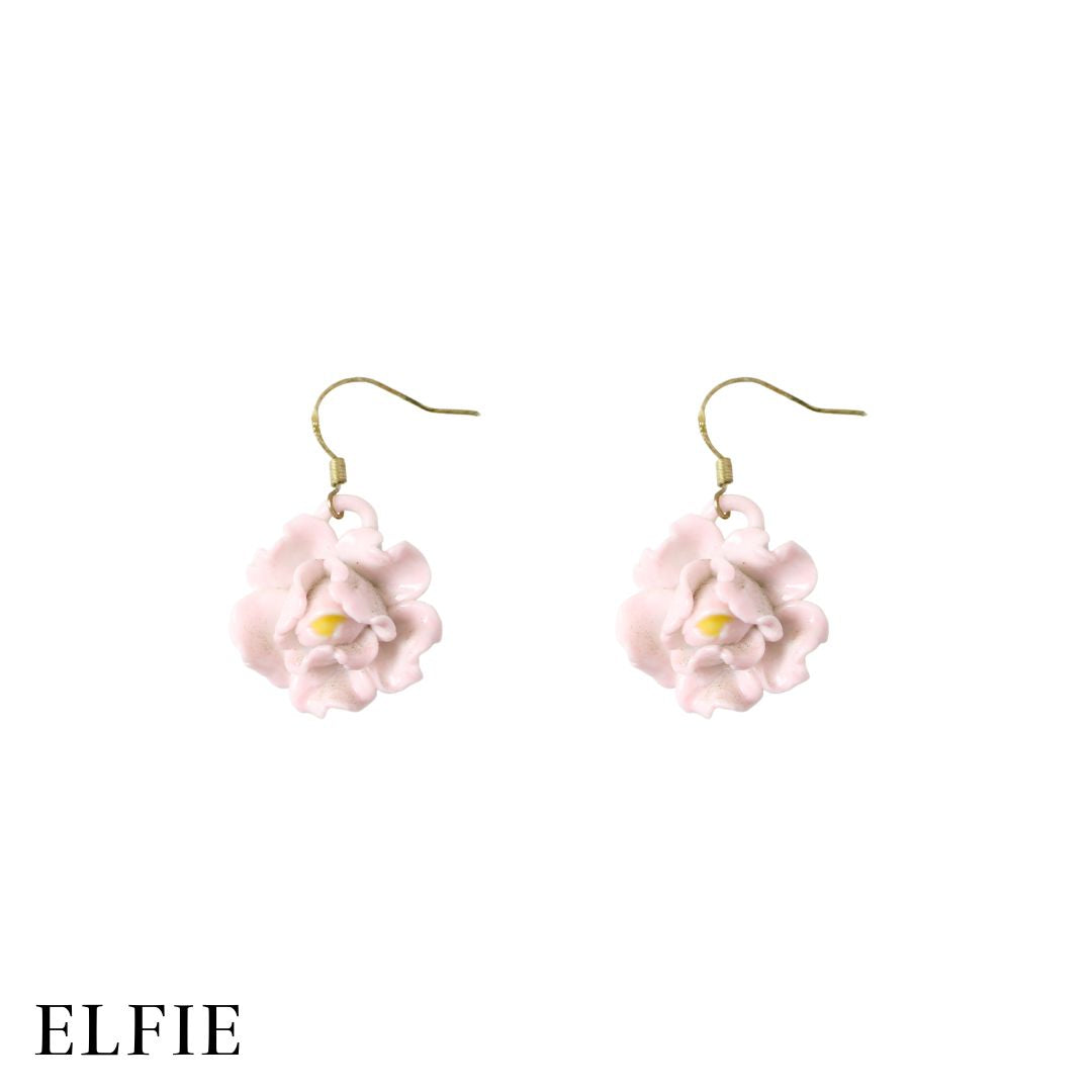 Rose Flower Earring