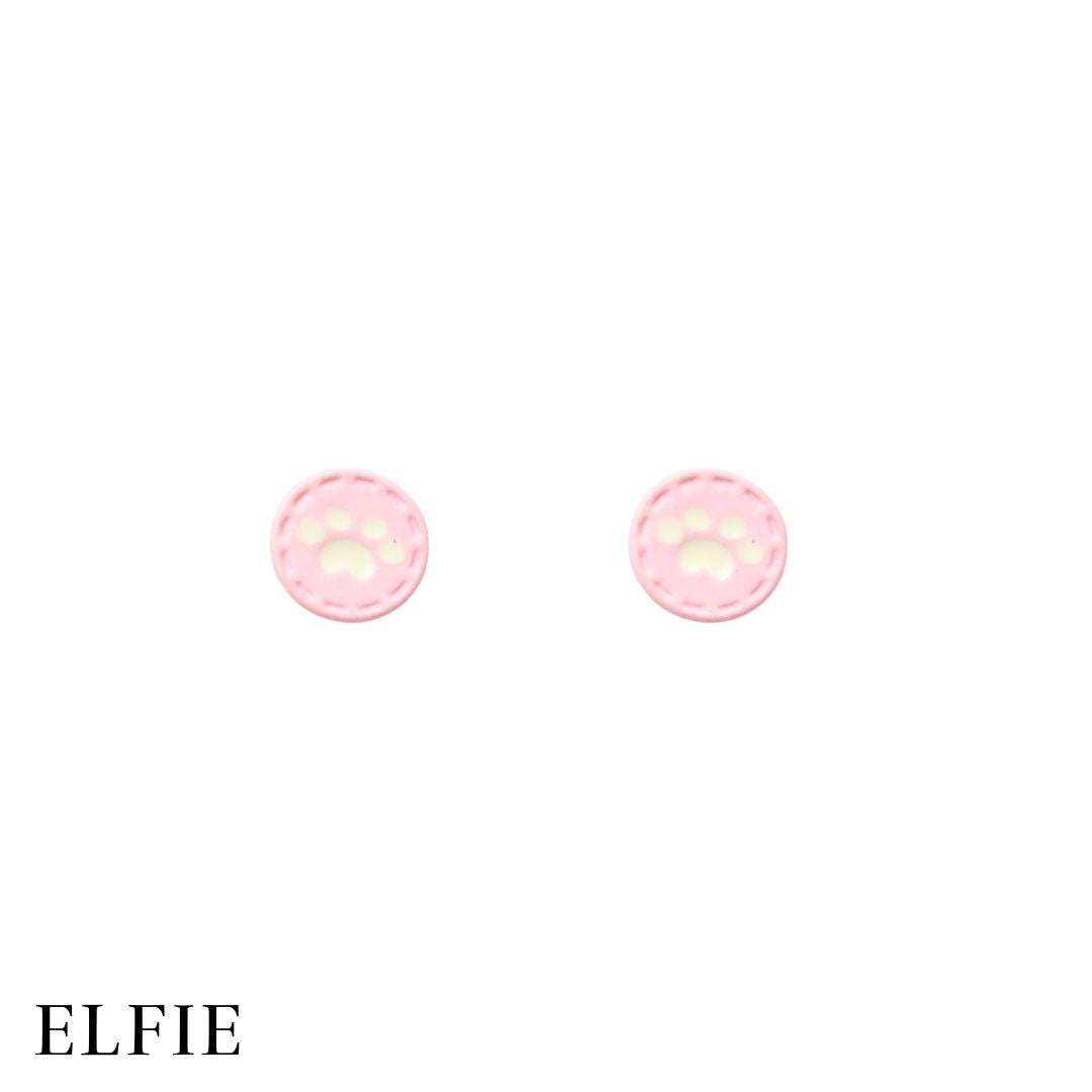 Animal Paw Print Stud Earing