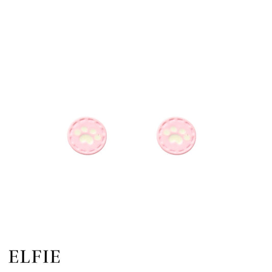 Animal Paw Print Stud Earing