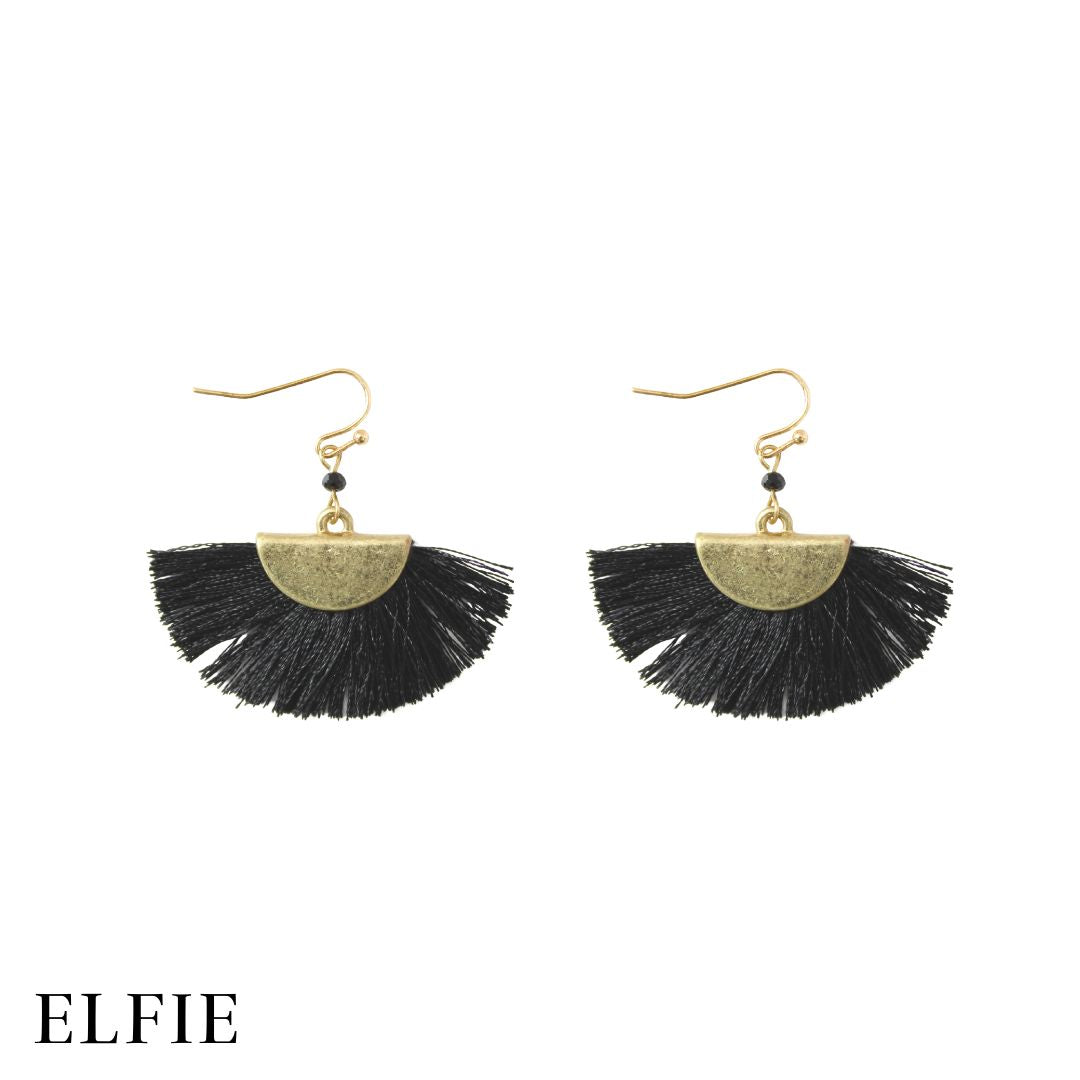 Tassel Fan Earring
