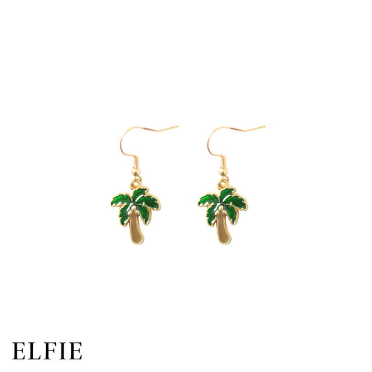 Coconut Tree Earring