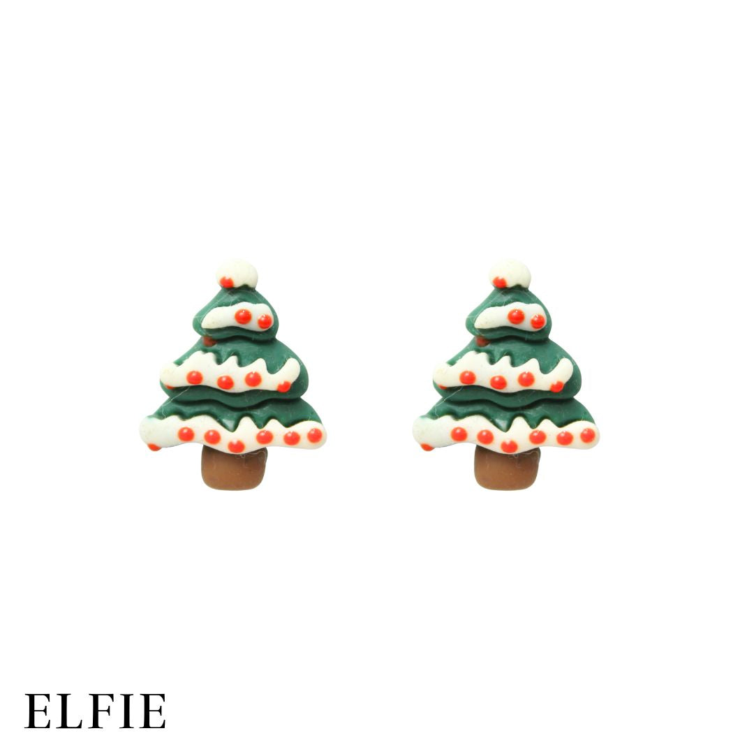 Christmas Tree Stud Earring