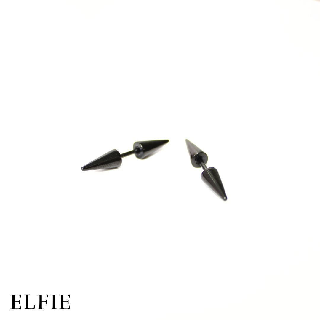 Black Titanium Stud Earring