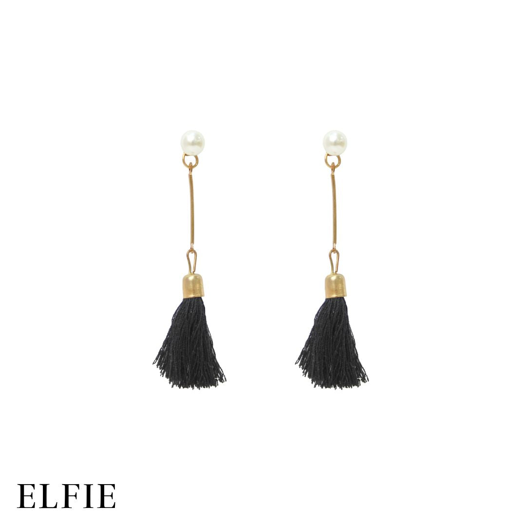 Pearly Tassel Drop Earring