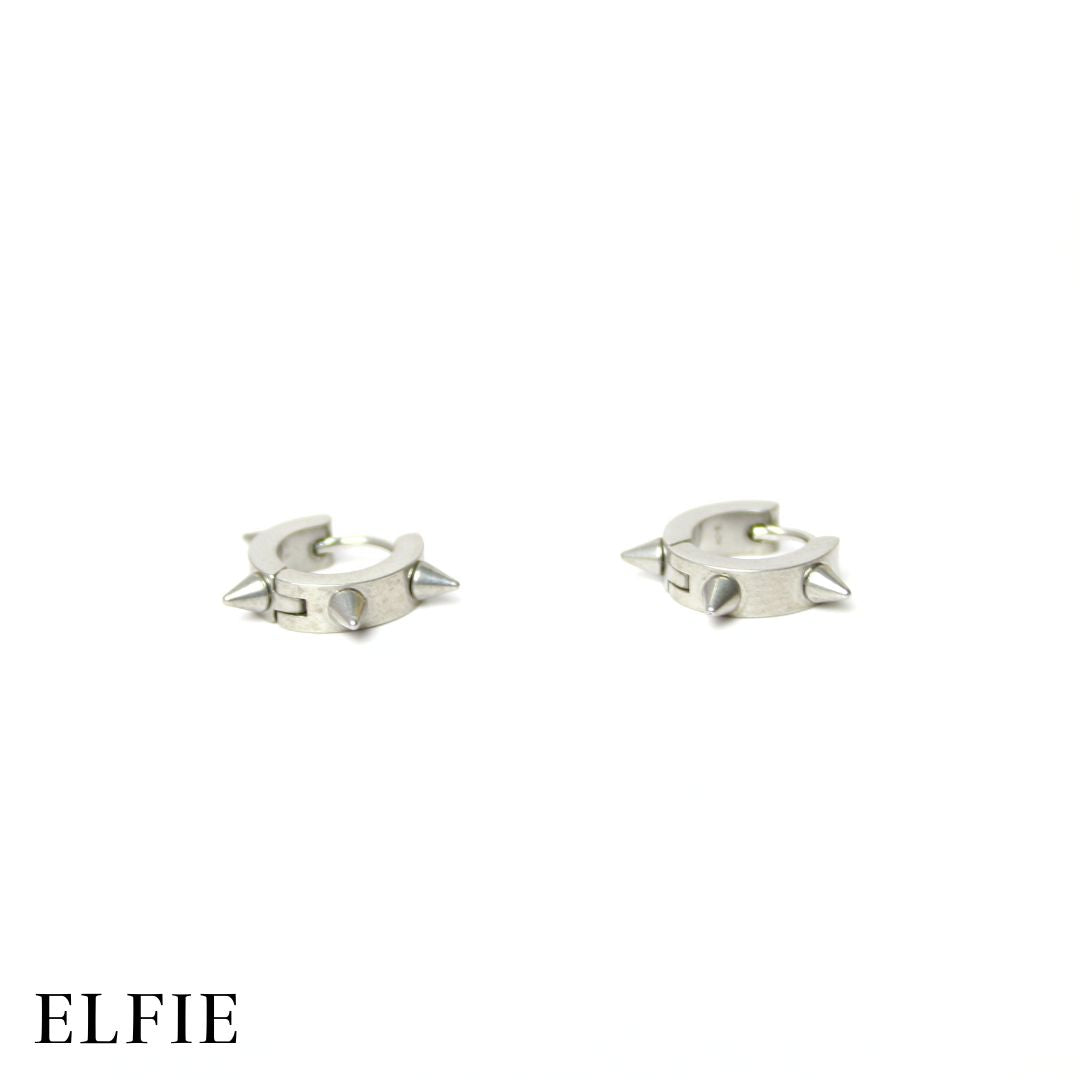 Silver Titanium Stud Earring