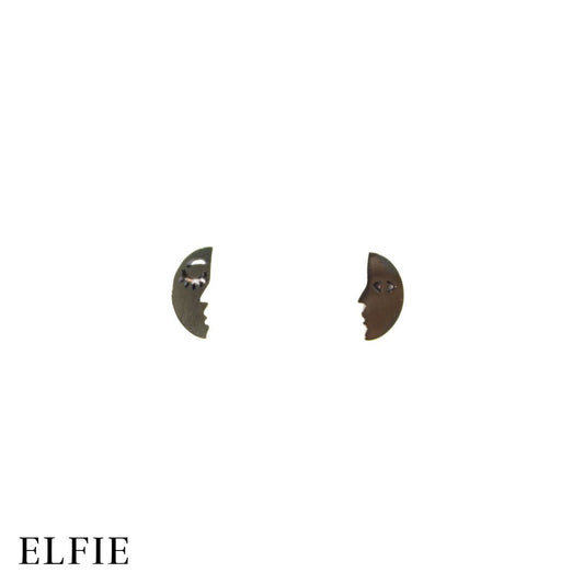 Black Titanium Stud Earring