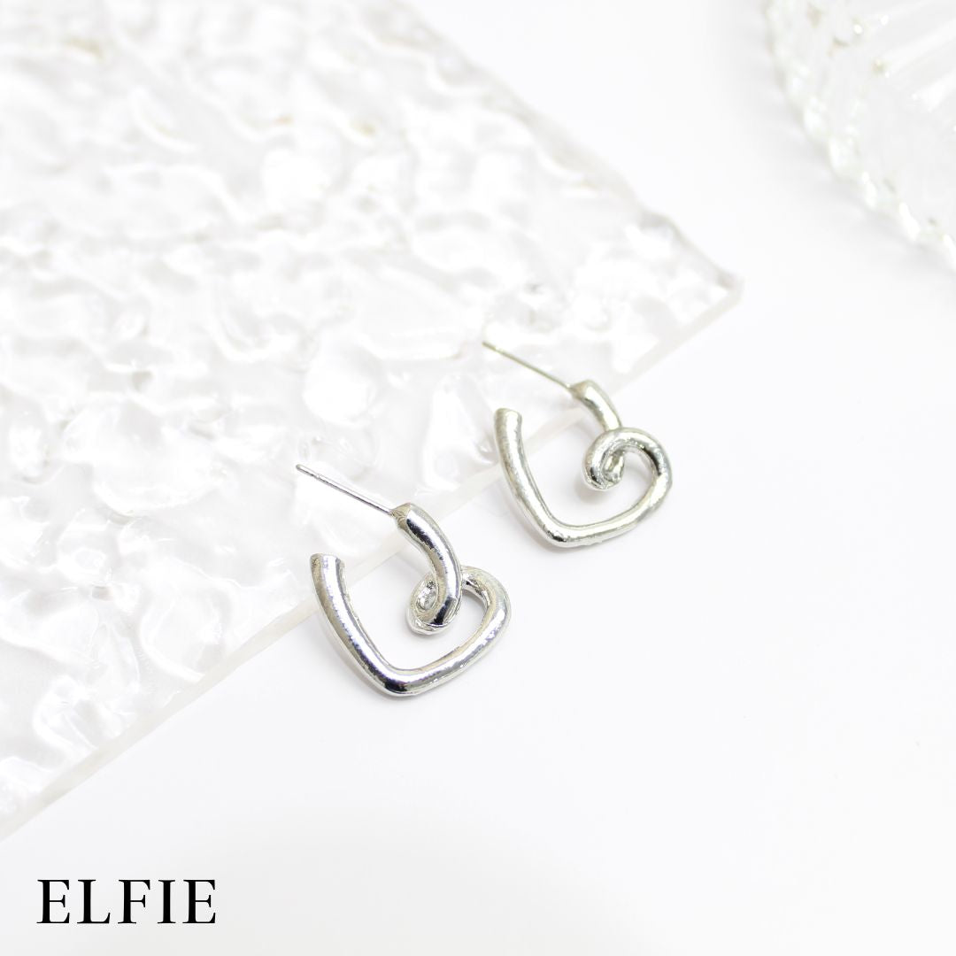 Heart Twist Earring