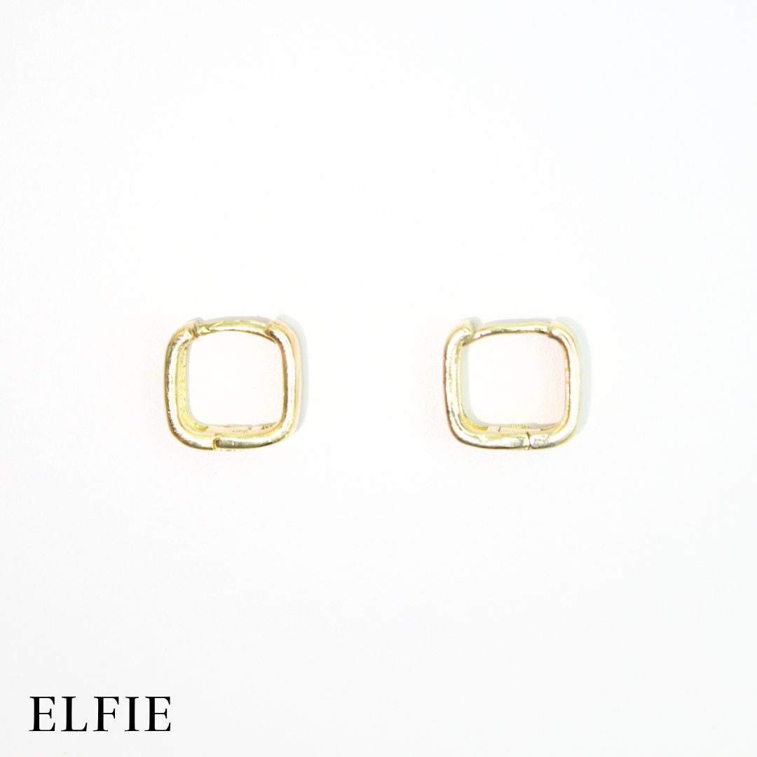 Golden Mini Clipper Earring