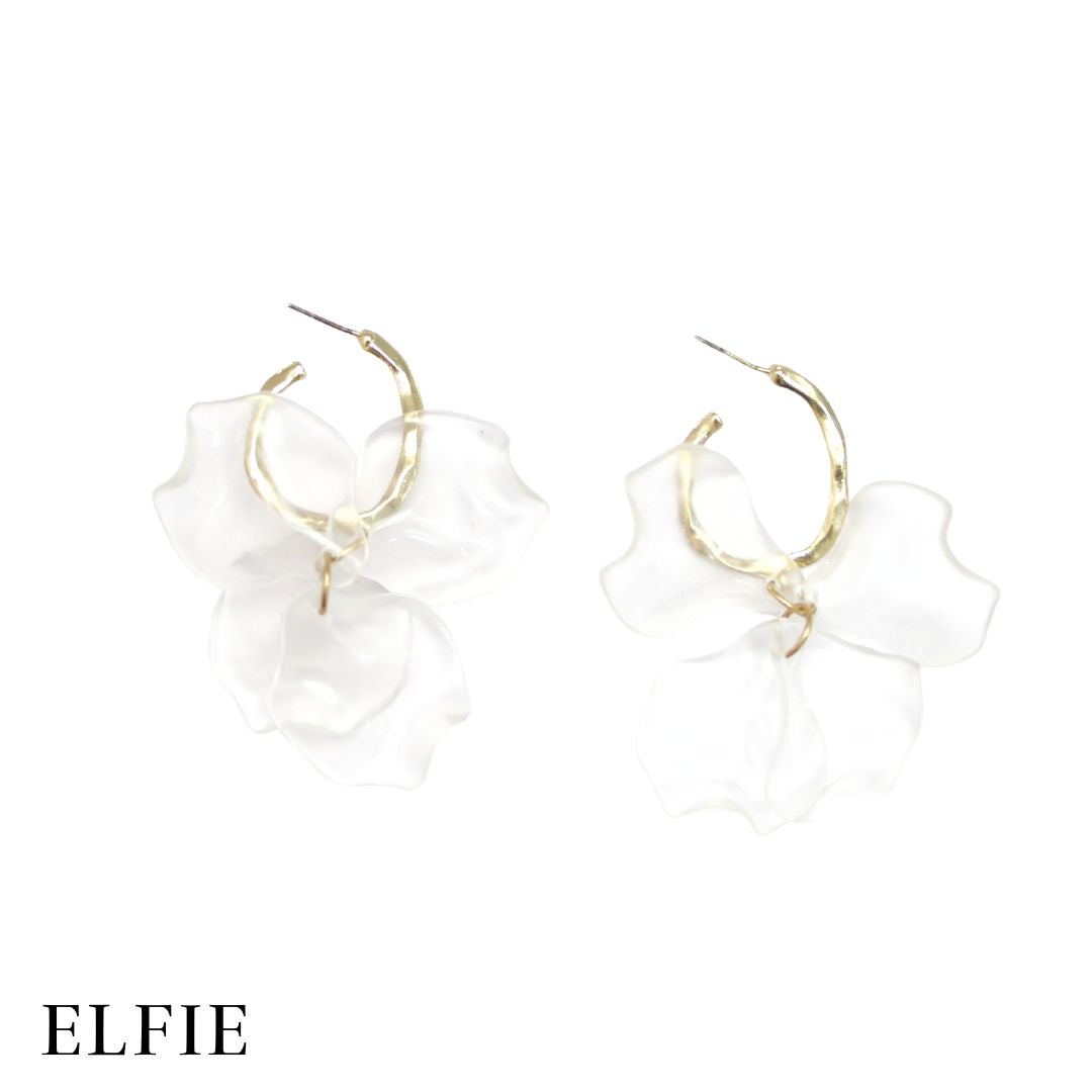 Pearlescent Petals Earring