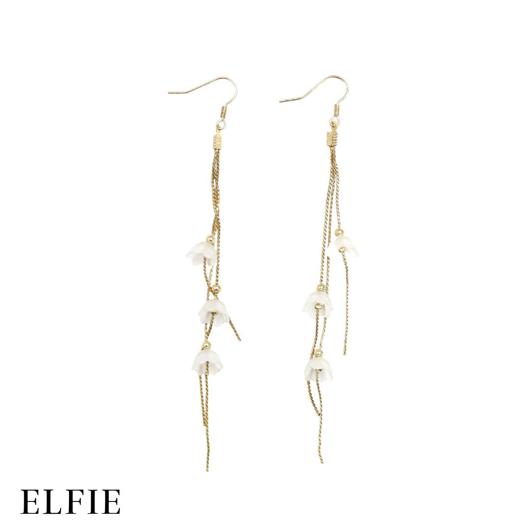 Bellflower Chain Earring
