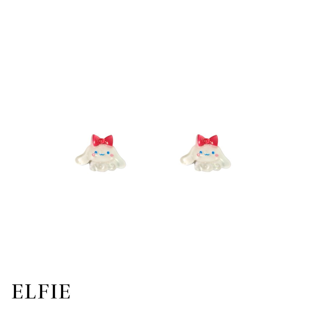 Cute Rabbit Clear Stud Earring
