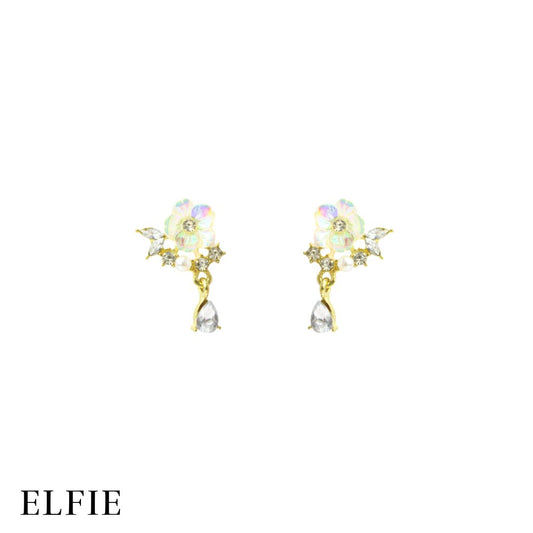 Flower Gradient Stud Earring