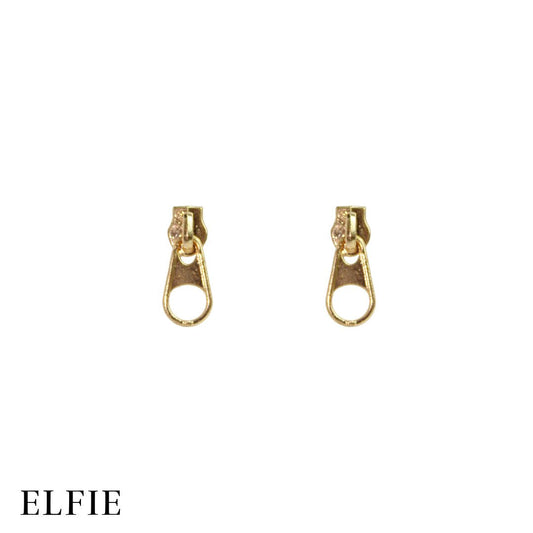 Zip Titanium Stud Earring